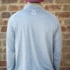 Rear View With Model Quarter Zip Longsleeve